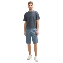 Slim printed chino shorts