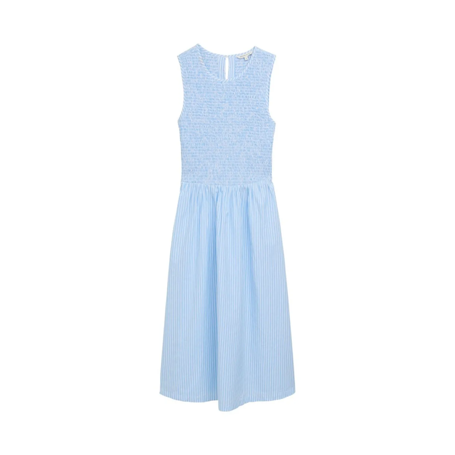 Smocked midi dress