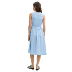 Smocked midi dress