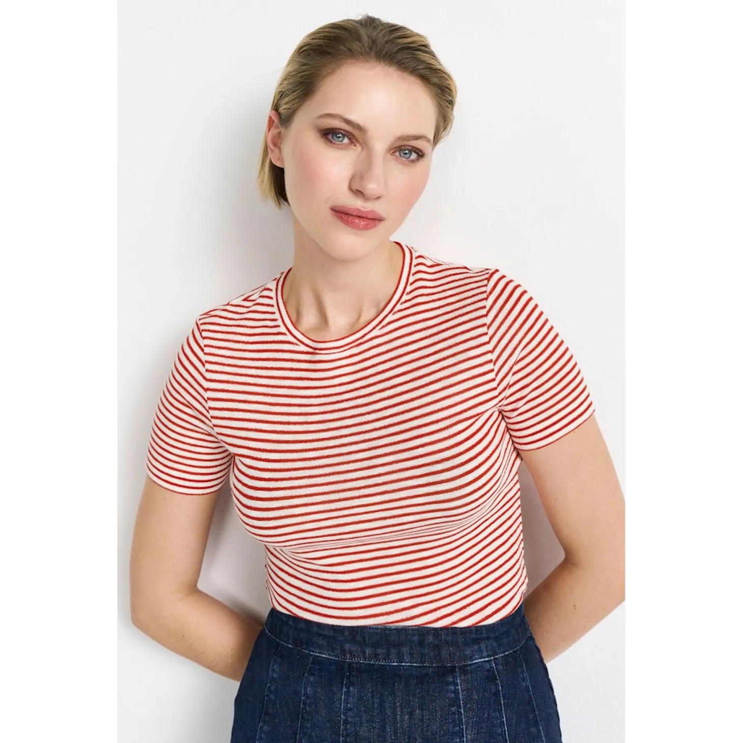 Sparkle Striped T-Shirt Organi