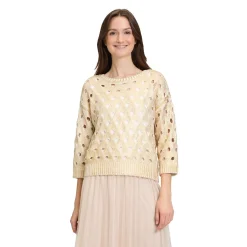 Strickpullover Kurz 3/4 Arm