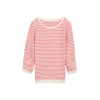 Striped jacquard sweatshirt