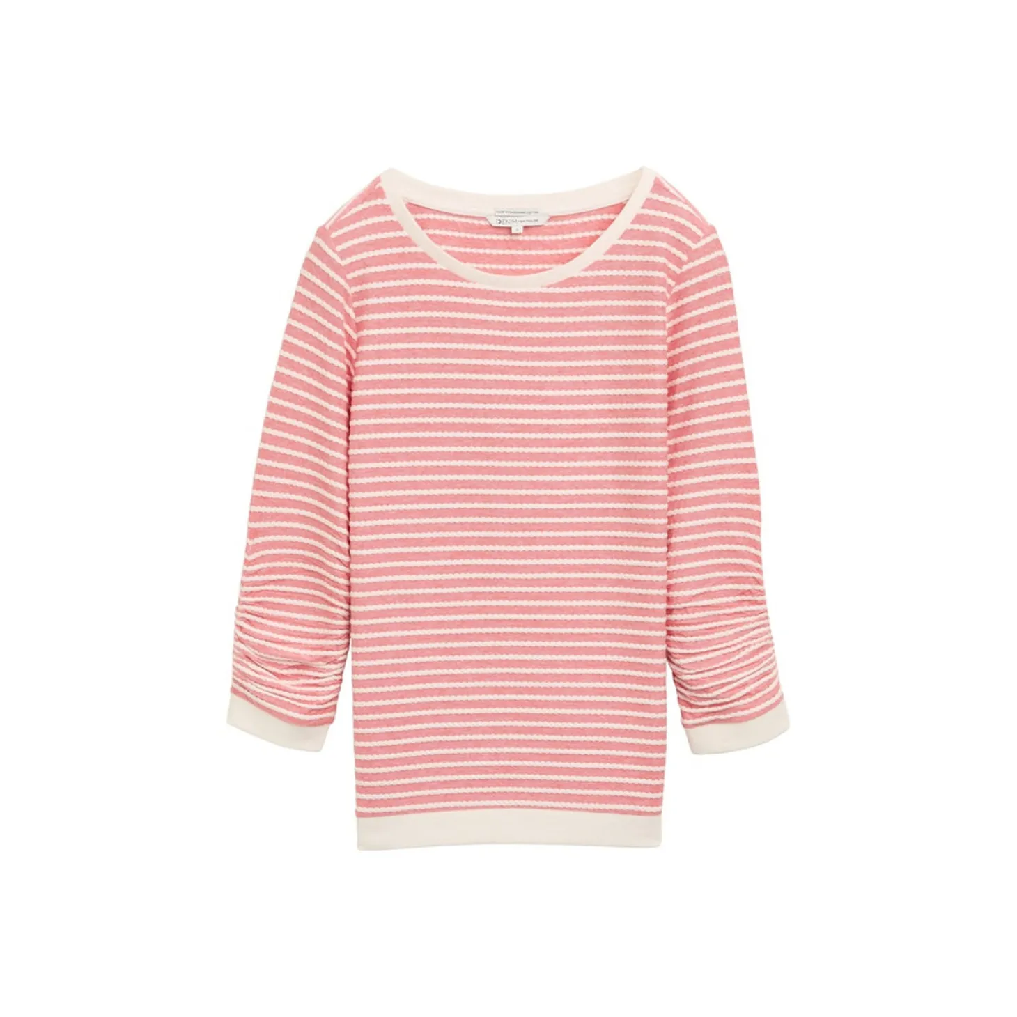 Striped jacquard sweatshirt