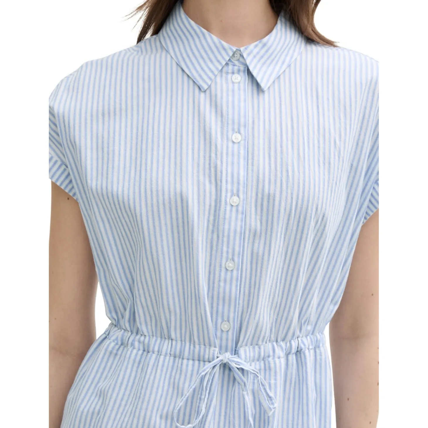 Striped mini dress