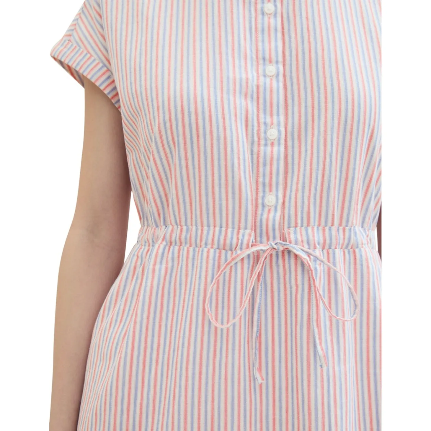 Striped mini dress