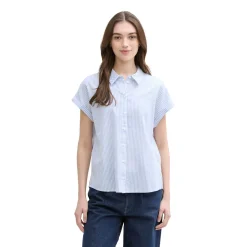 Striped shortsleeve shirt