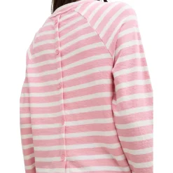 Structure T-shirt with buttons