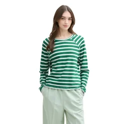 Structure T-shirt with buttons