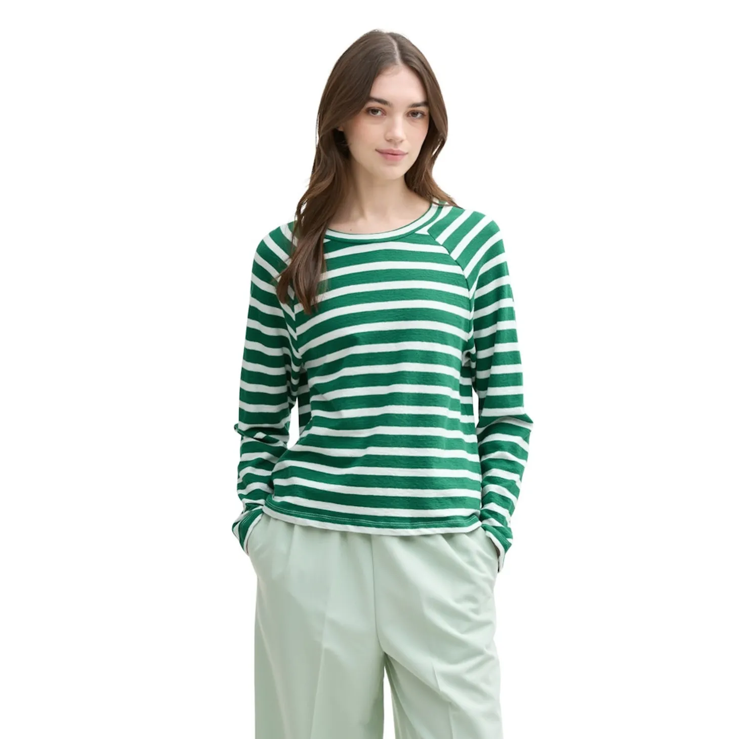 Structure T-shirt with buttons