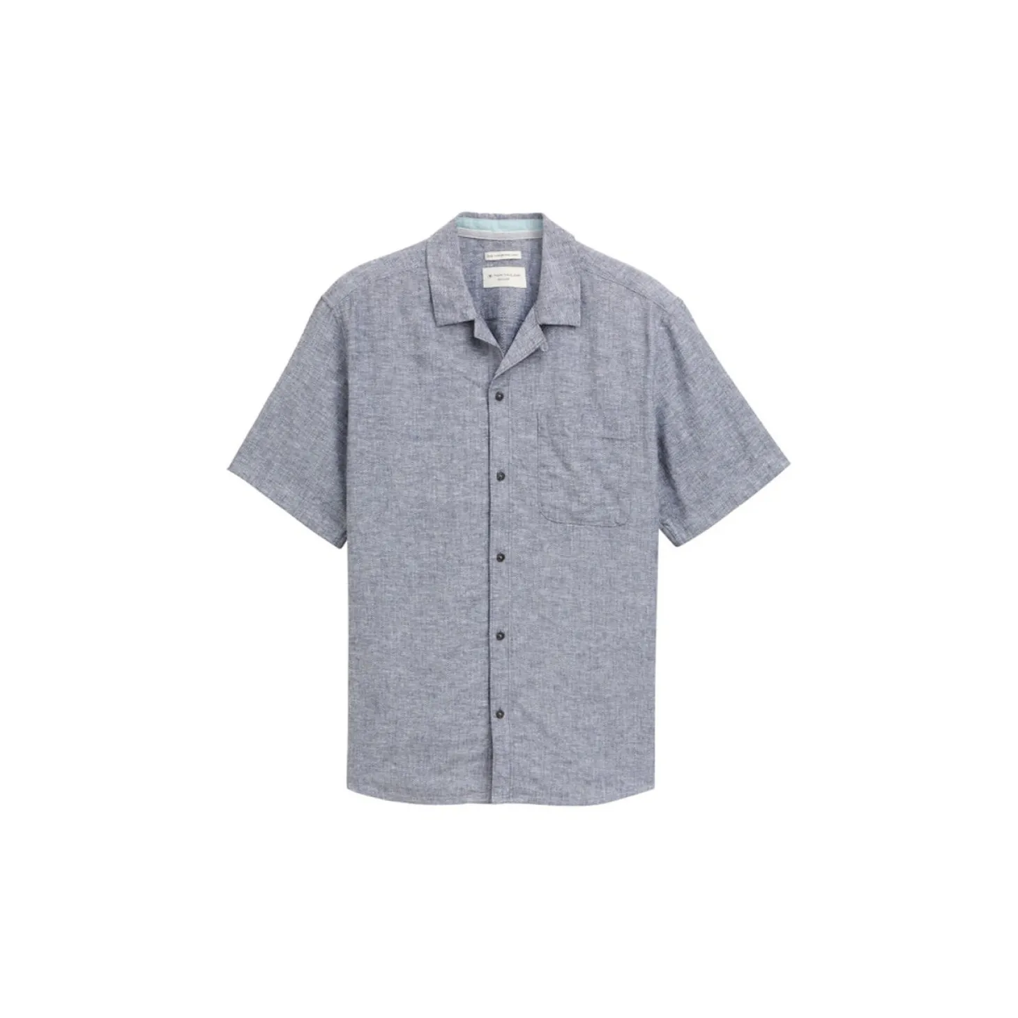 Structured cotton linen shirt