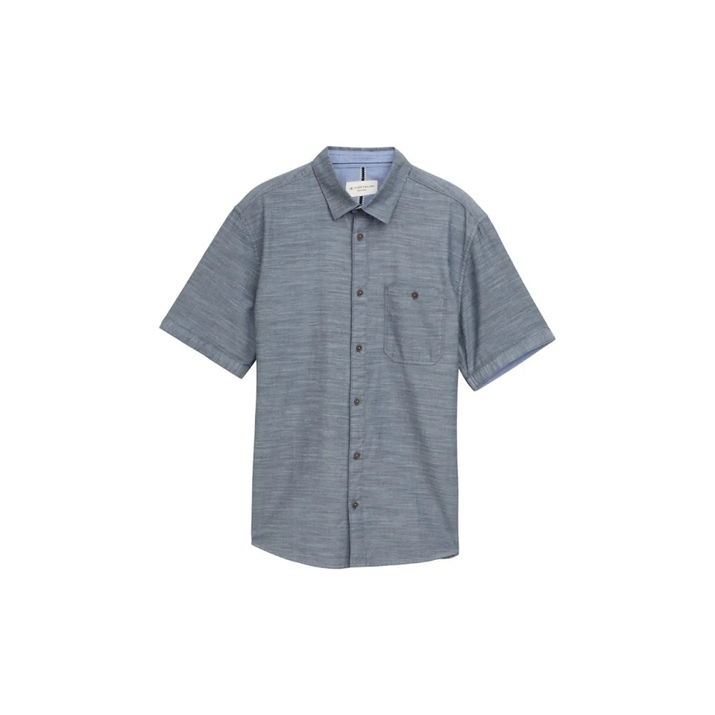 Structured slubyarn shirt