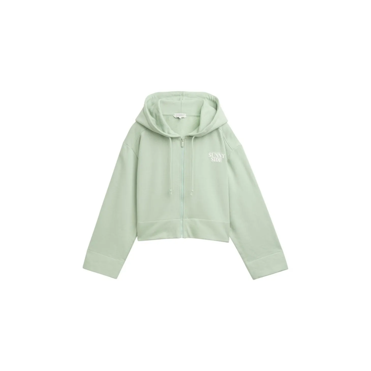 Sweat jacket with print