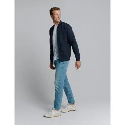 Sweater Full Zipper Jacquard M