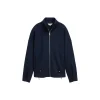 Sweatjacket stand up collar