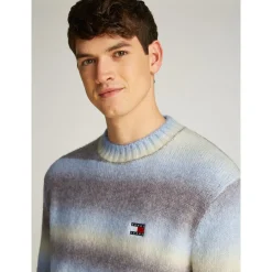 TJM REG OMBRE CNECK SWEATER