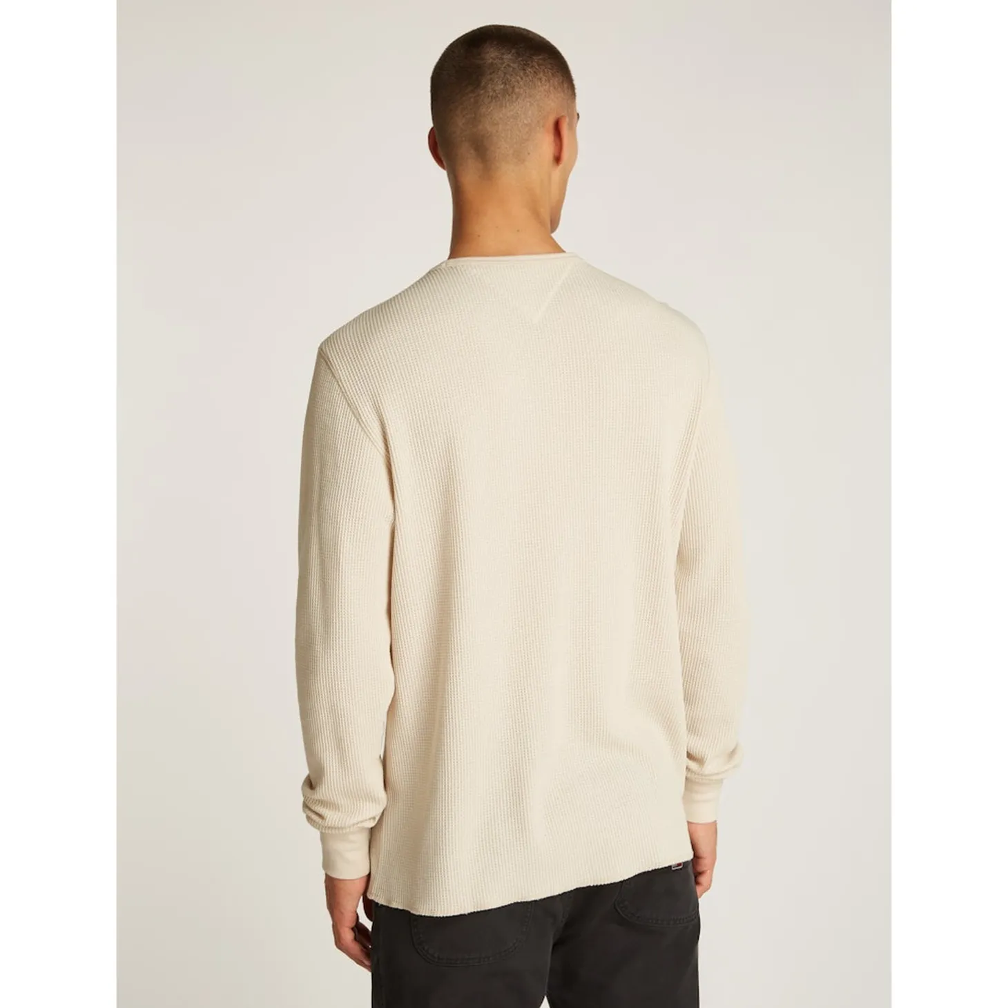 TJM SLIM WAFFLE L/S TEE EXT
