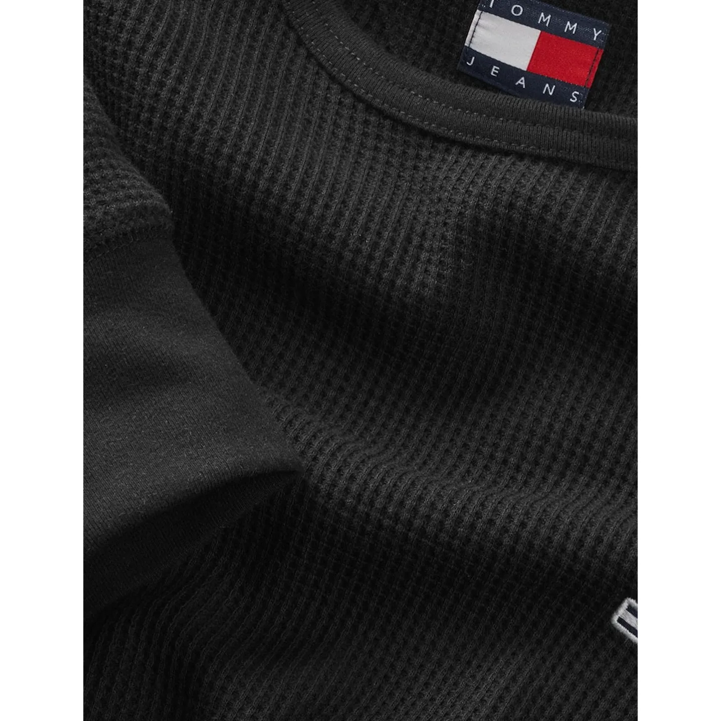 TJM SLIM WAFFLE LS TEE EXT