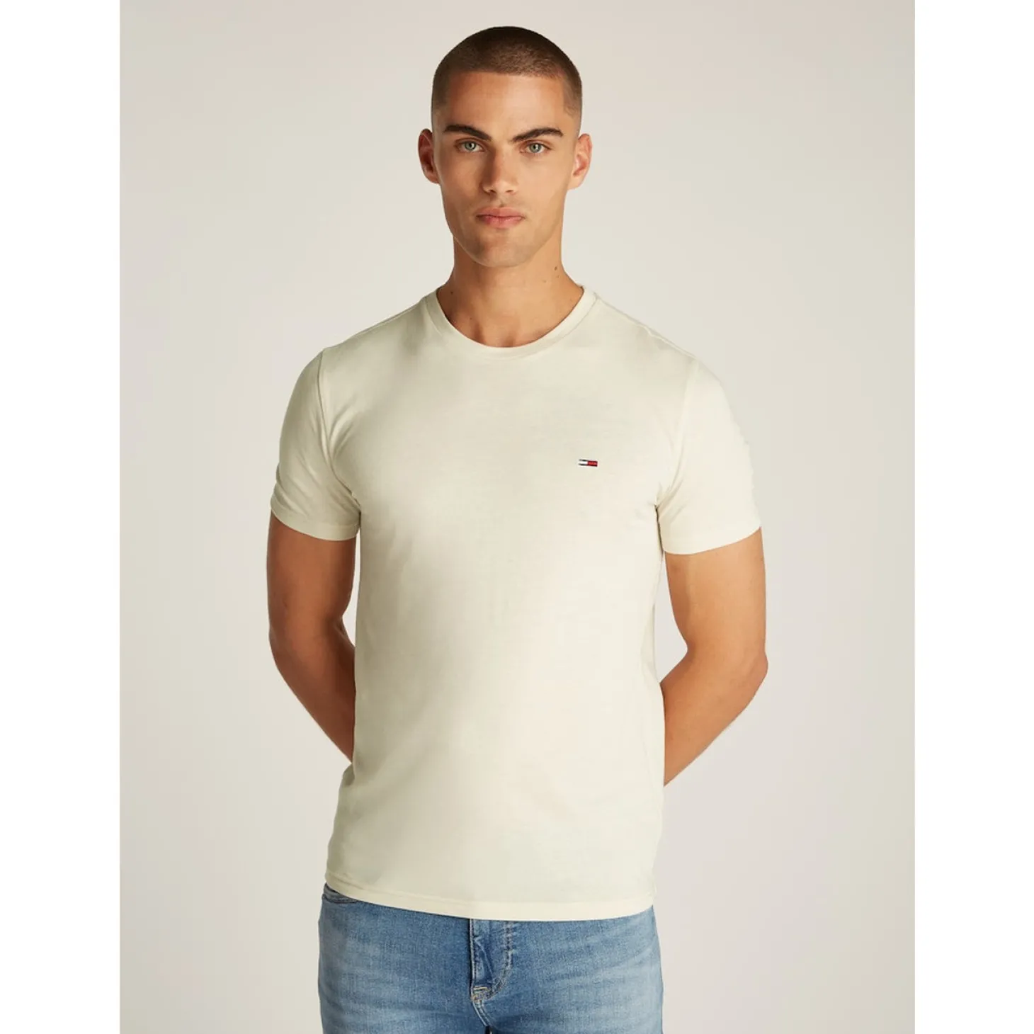 TJM XSLIM JASPE HTR TEE EXT