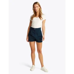 TJW CLAIRE HR PLEATED SHORT