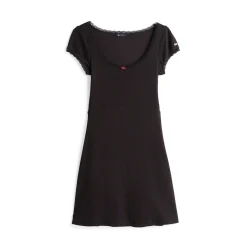 TJW POINTELLE A-LINE DRESS EXT