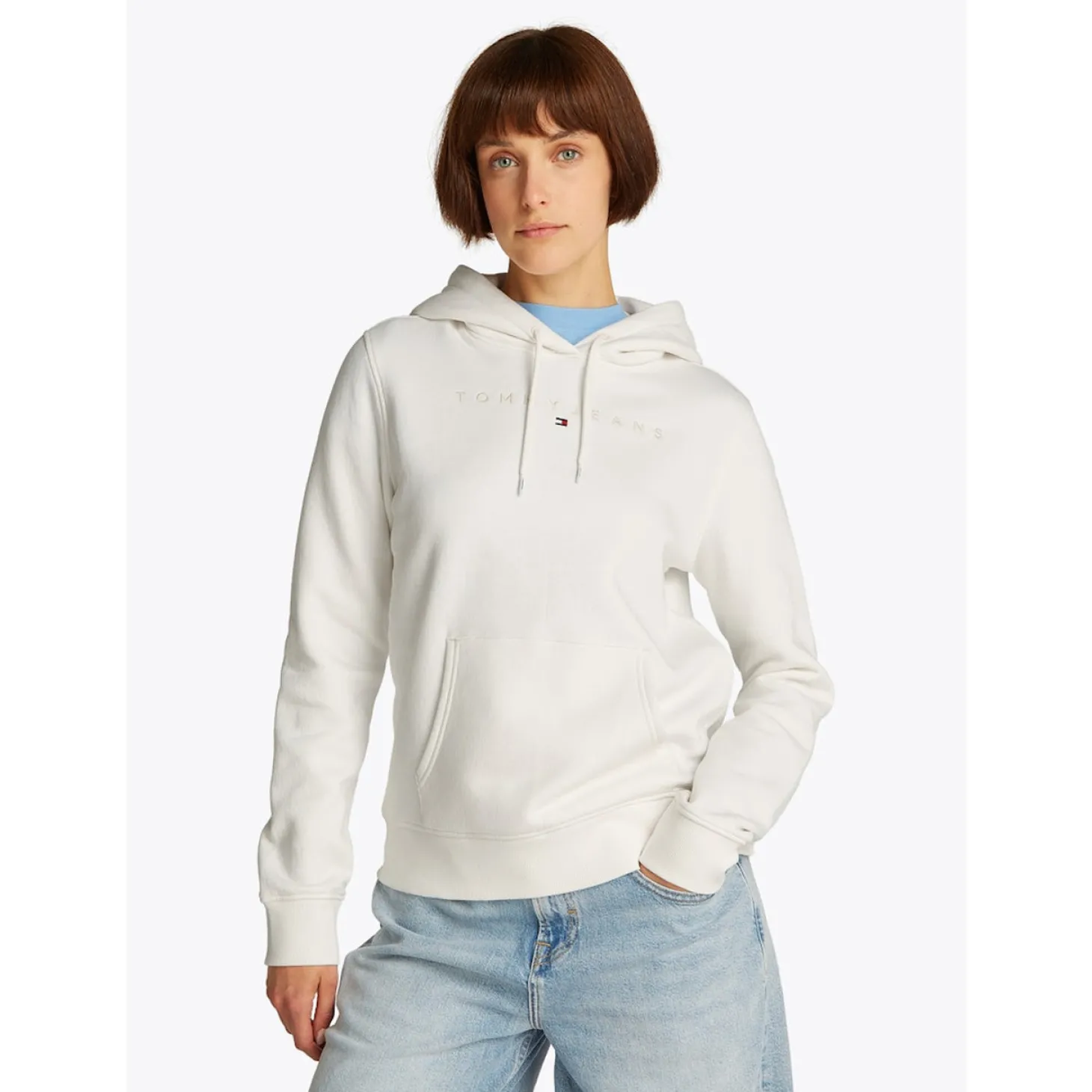 TJW REG TONAL LINEAR HOODIE EX