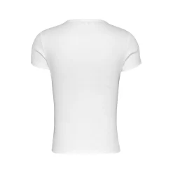 TJW SLIM BUTTON RIB C-NECK SS