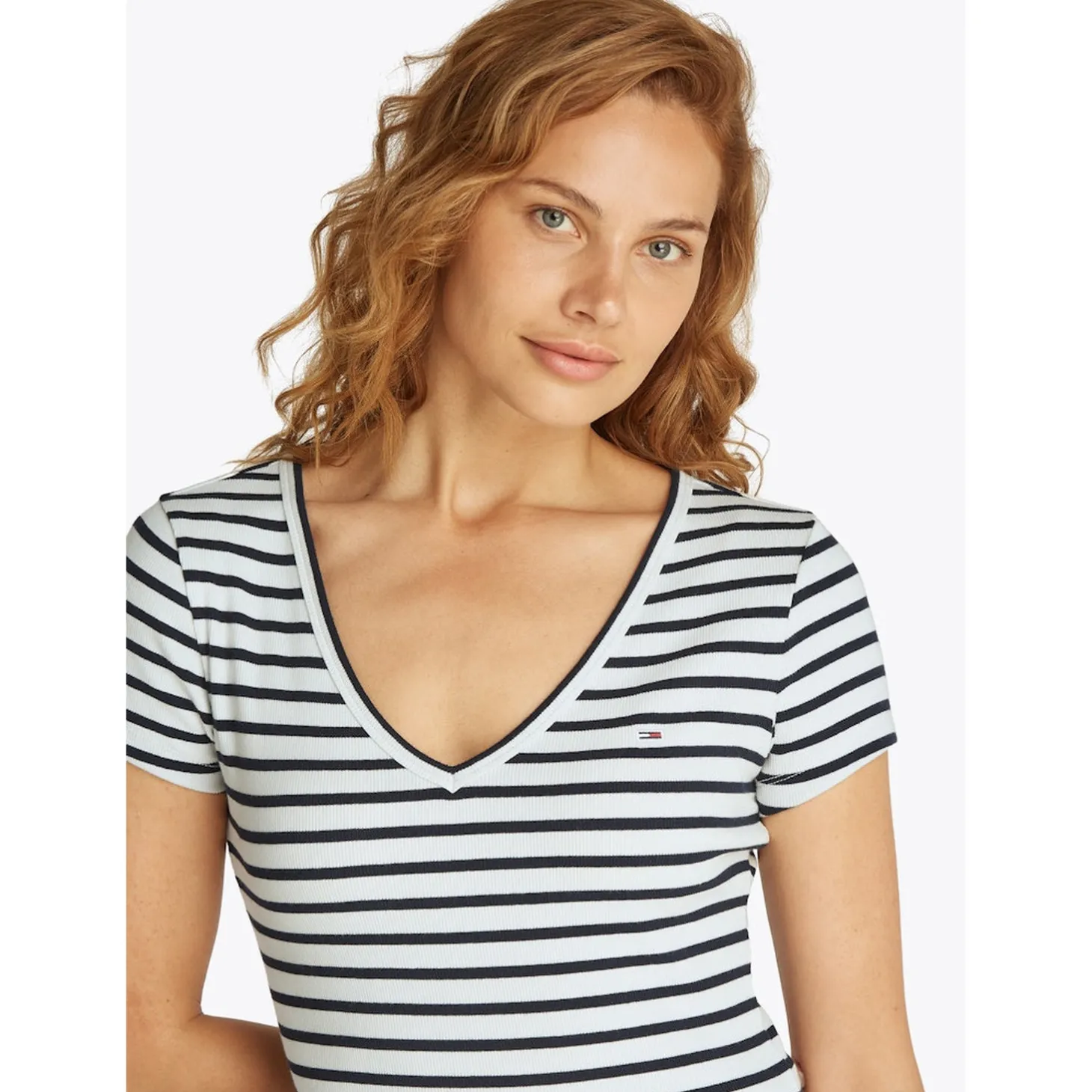 TJW SLIM ESSENTIAL RIB V SS