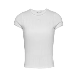 TJW SLIM POINTELLE RIB TEE