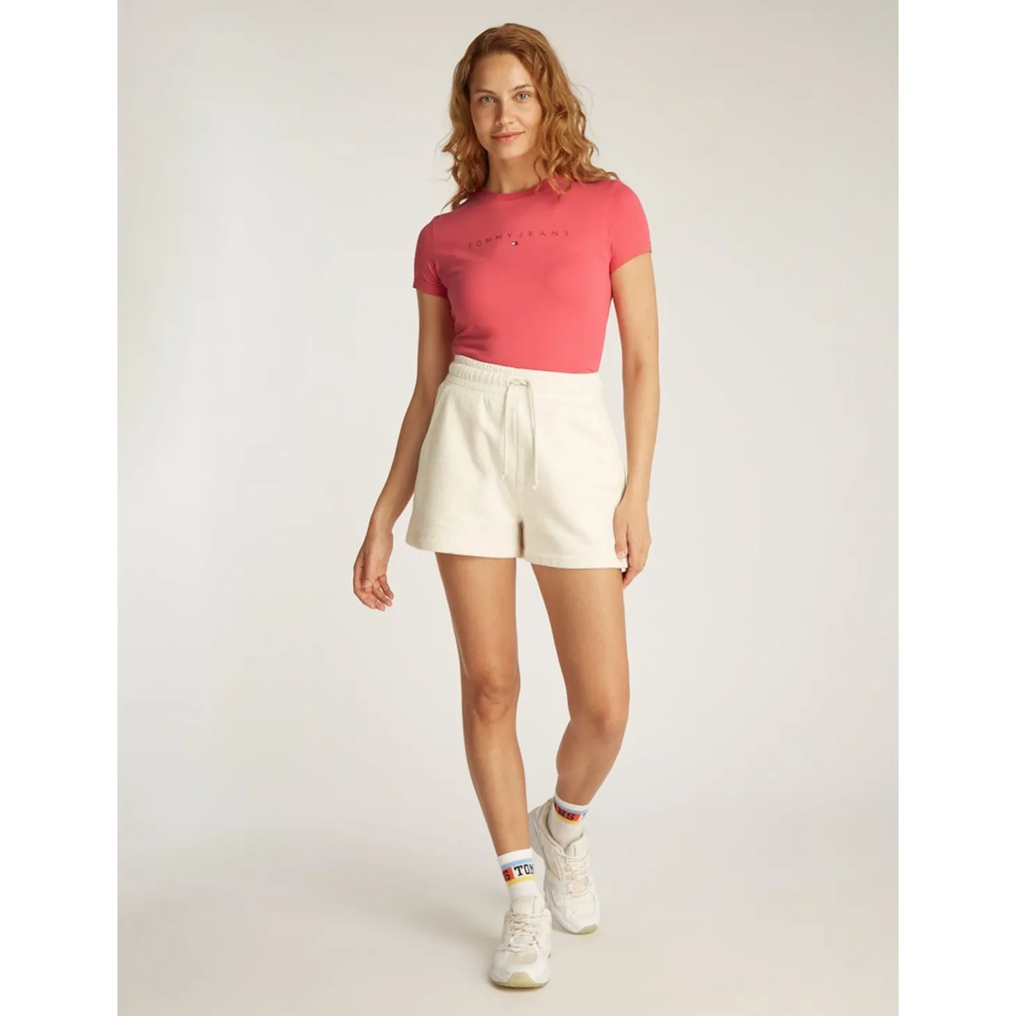 TJW SLIM TONAL LINEAR TEE EXT