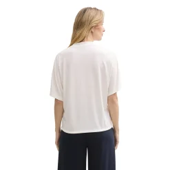 T-shirt cupro v-neck