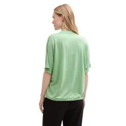 T-shirt cupro v-neck