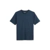 T-shirt, short sleeve, slub st