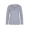 T-shirt stripe henley