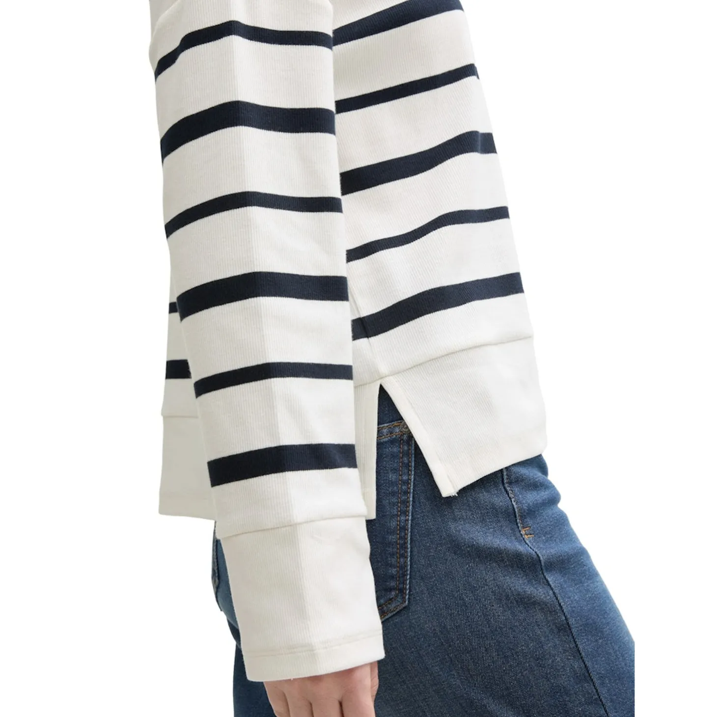 T-shirt stripe solid mix