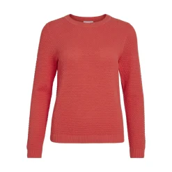 VIDALO O-NECK L/S KNIT TOP- NO