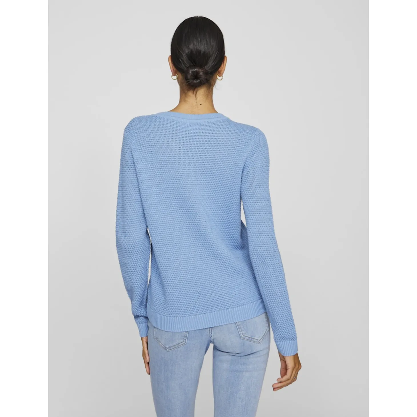 VIDALO O-NECK L/S KNIT TOP- NO