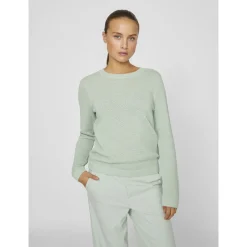 VIDALO O-NECK L/S KNIT TOP- NO