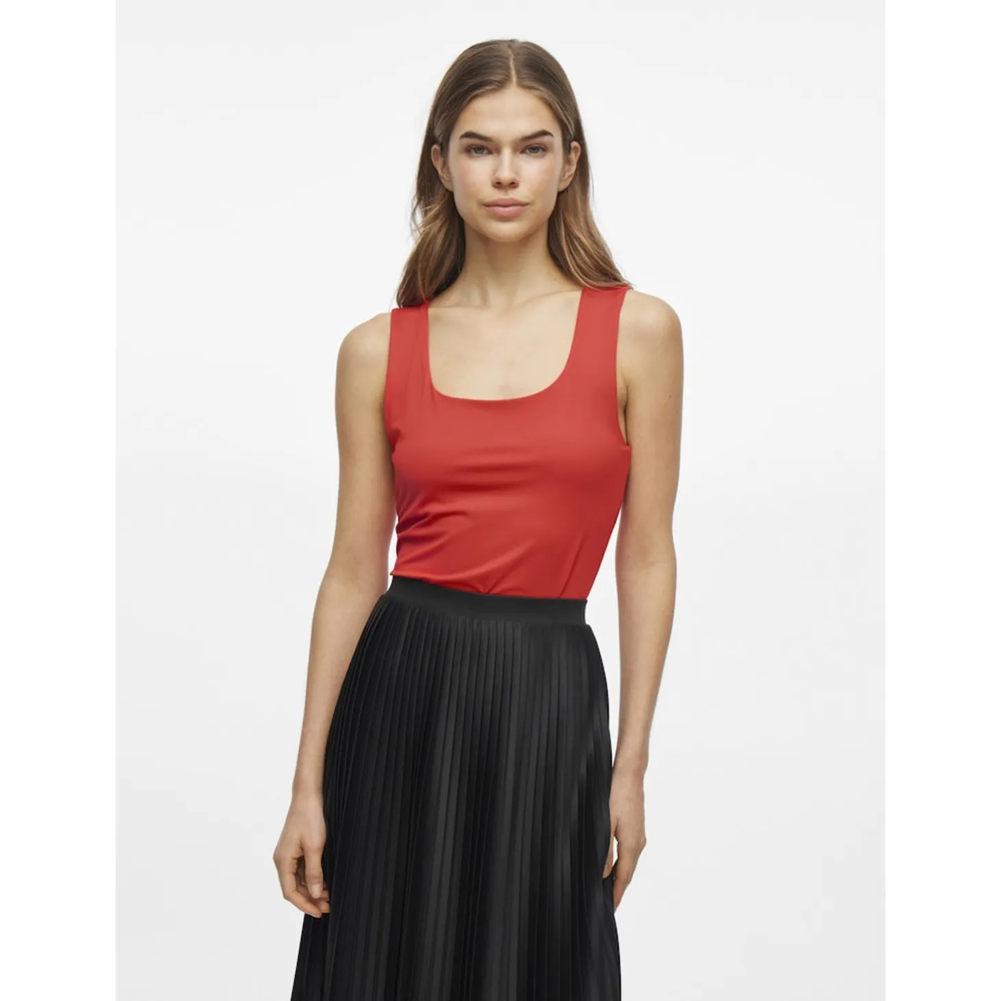 VIKENZA U-NECK S/L TANK TOP -
