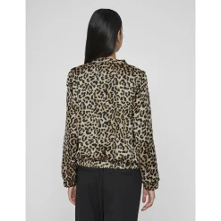 VINELA PRINTED BOMBER JACKET