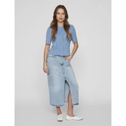 VINIRA O-NECK PUFF 2/4 TOP/R