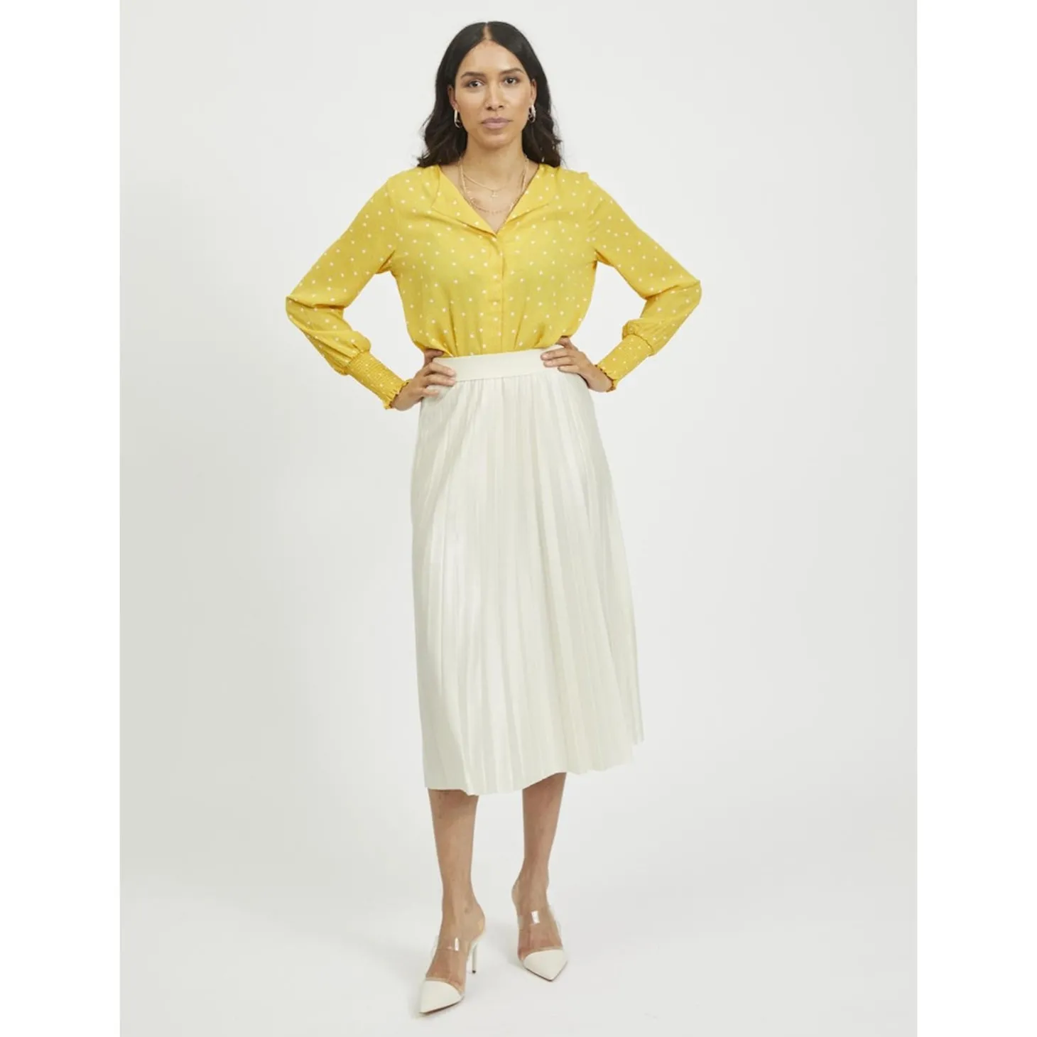 VINITBAN MIDI SKIRT - NOOS