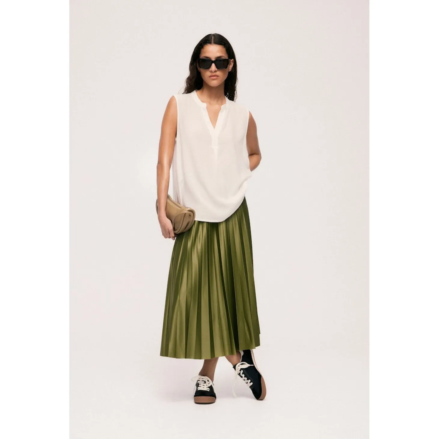 VINITBAN MIDI SKIRT - NOOS