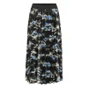 VINITBAN PRINT MIDI SKIRT - NO