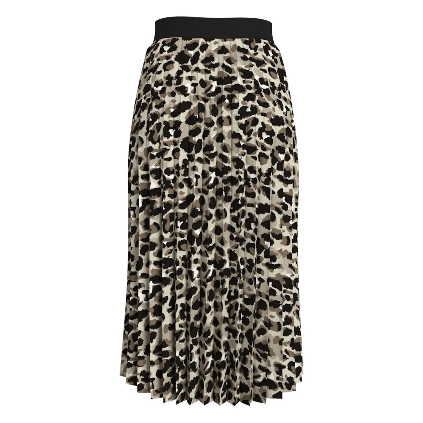 VINITBAN PRINT MIDI SKIRT - NO