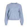 ! VIRIL L/S O-NECK POINTELLE