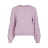 ! VIRIL L/S O-NECK POINTELLE