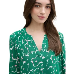 Viscose blouse with buttons