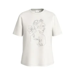 VISYBIL STICHED S/S O-NECK T-S