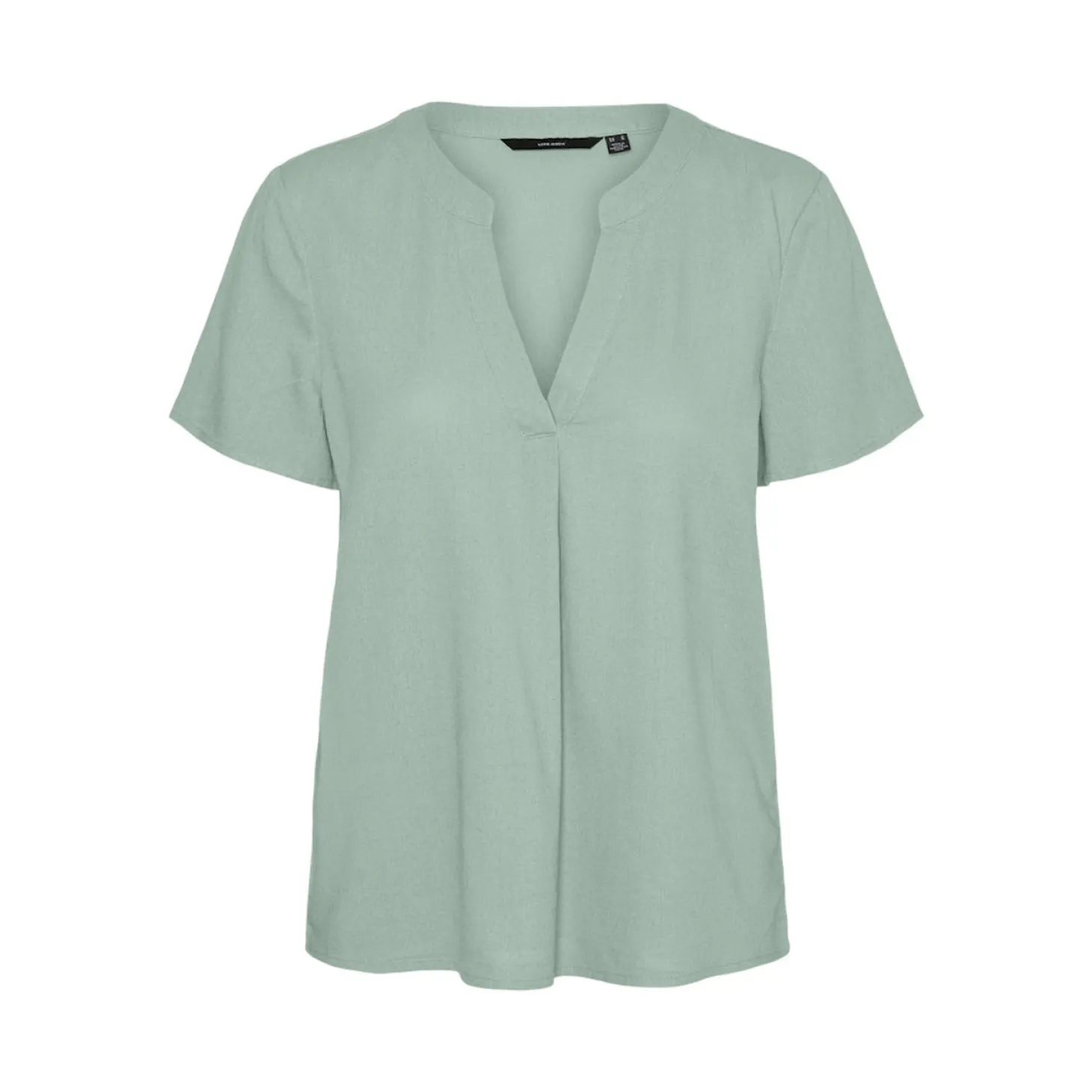 VMMYMILO SS V-NECK TOP WVN GA