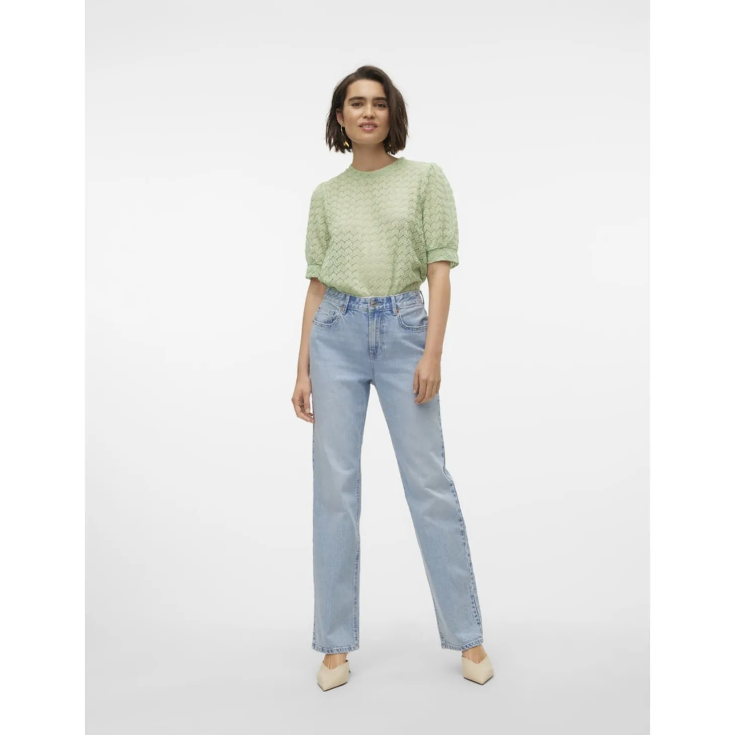 VMTESSA HR STRAIGHT JEANS LI30